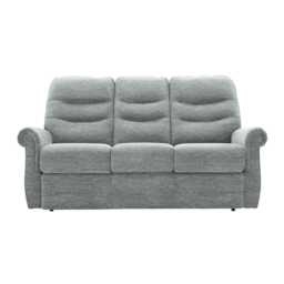 G Plan Holmes Small 3 Seater Fabric Sofa, Porto Ice - thumbnail 2