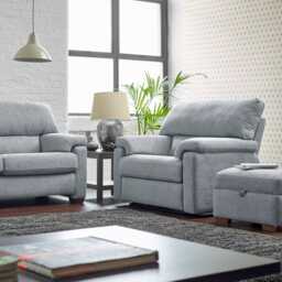 Casa Henry Fabric Storage Footstool - thumbnail 2
