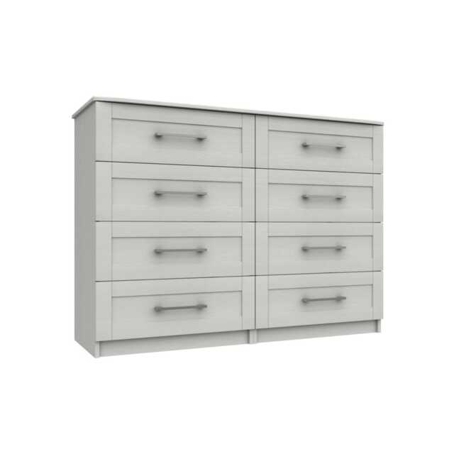 Casa Madrid 4 Drawer Double Chest, Grey - image 1