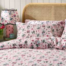 Cath Kidston Cow Girl Duvet Set, Single, Multicolour - thumbnail 2