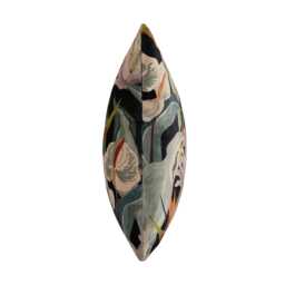 Scatter Box Kya Recycled Velvet Cushion, Multi - thumbnail 3