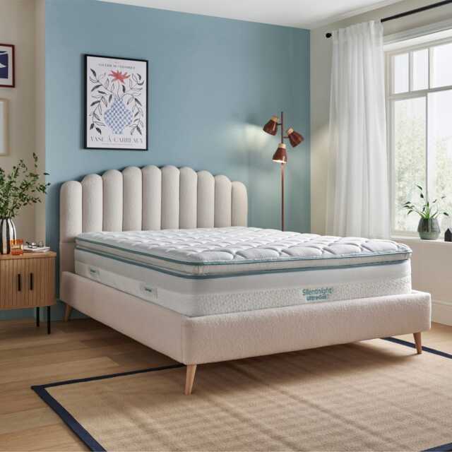 Silentnight UltraGel™ 2000 Jade Medium Soft Mattress, Super King - image 1