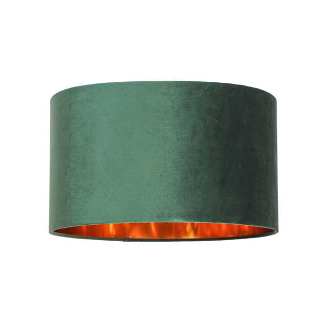 Casa London Lamp Shade, 30cm, Green & Gold