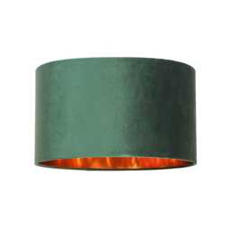 Casa London Lamp Shade, 30cm, Green & Gold