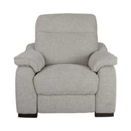 Casa Freddy Power Recliner Fabric Armchair, Milan Mink
