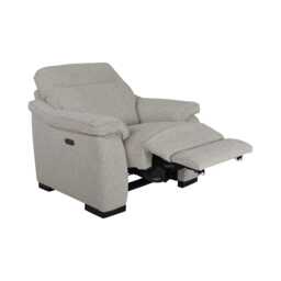 Casa Freddy Power Recliner Fabric Armchair, Milan Mink - thumbnail 3