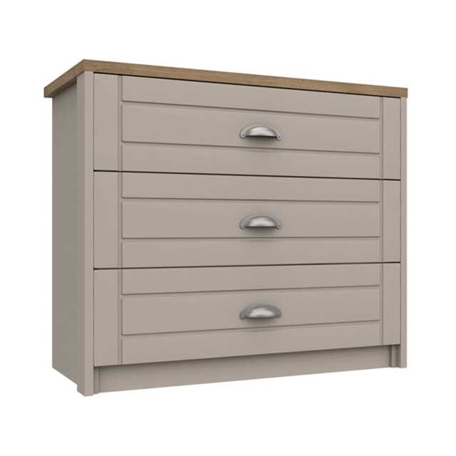 Casa Valencia 3 Drawer Chest of Drawers - image 1