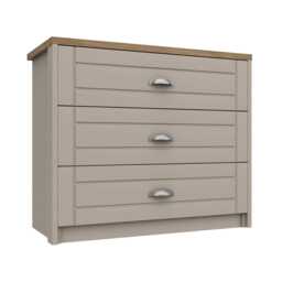 Casa Valencia 3 Drawer Chest of Drawers - thumbnail 1