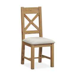 Casa Thyme Cross Back Dining Chair - thumbnail 1