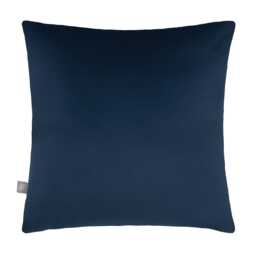 Scatter Box Francium Metallic Velvet Cushion, Navy - thumbnail 4