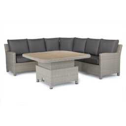 Kettler Palma Rattan Garden Sofa Set, 7 Seater, Grey - thumbnail 2