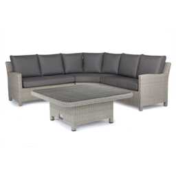 Kettler Palma Rattan Garden Sofa Set, 7 Seater, Grey - thumbnail 3