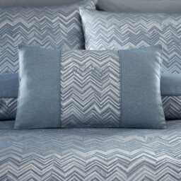 Portfolio Home Antibes Duvet Set, Super King, Blue - thumbnail 3