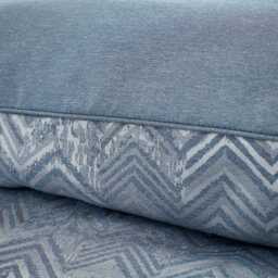 Portfolio Home Antibes Duvet Set, Super King, Blue - thumbnail 4