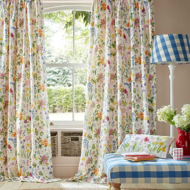 Bluebellgray Isolation Garden Curtains, 168 x 229cm, Spring - image 1