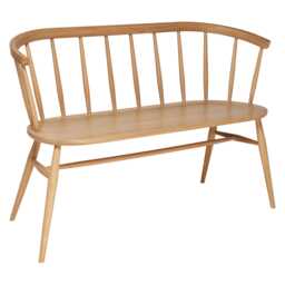 Ercol Heritage Dining Bench, Natural - thumbnail 2