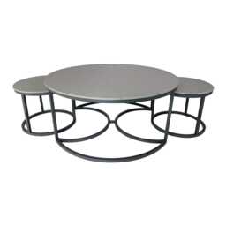 Casa Orlando Ceramic Nest of Coffee Tables