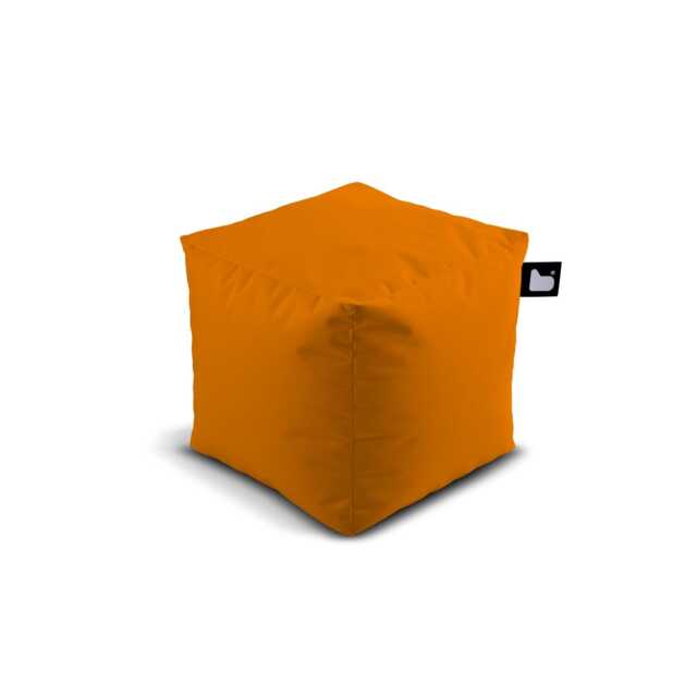 Extreme Lounging Mighty B-Box Weather Resistant Garden Footstool, Orange - image 1