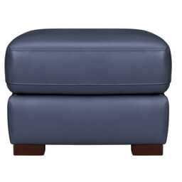 Casa Hardy Leather Storage Footstool - thumbnail 1