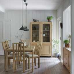 Ercol Bosco Small Extending Table & 6 Chairs Dining Set
