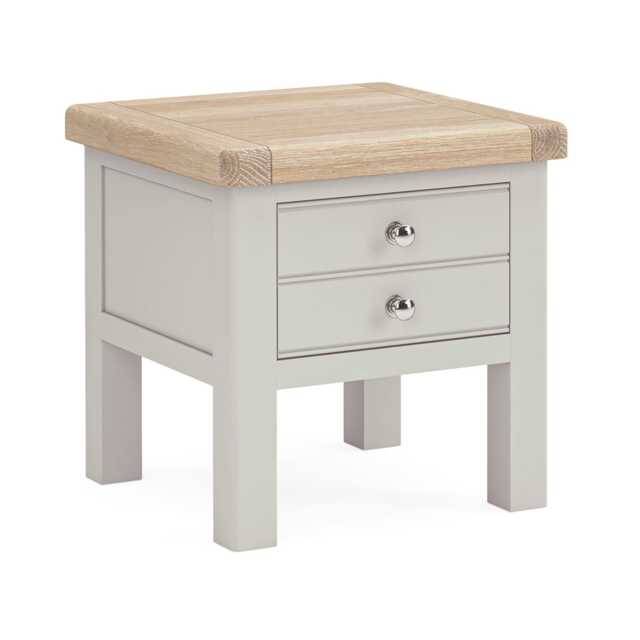 Casa Nantes Side Table, Stone Grey