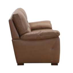 Casa Melody 2 Seater Leather Sofa, Rangers Tan - thumbnail 3