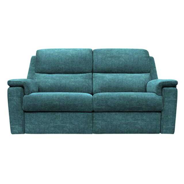 G Plan Harper 3 Seater Fabric Power Recliner Sofa, Mamas Ocean - image 1