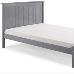 Casa Lily Low Foot End Frame, Single, Grey - thumbnail 2