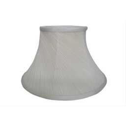Casa Twisted Pleat Lamp Shade, 40cm, Cream