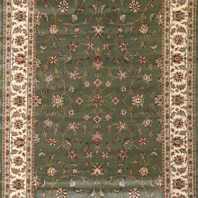 Frith Rugs Kirman Woven Rug, 290cm x 200cm, Green - image 1
