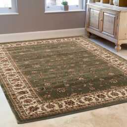 Frith Rugs Kirman Woven Rug, 290cm x 200cm, Green - thumbnail 3