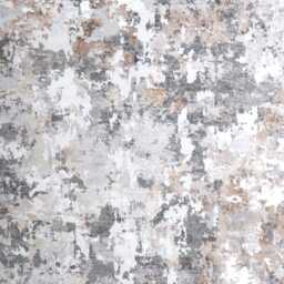 Frith Rugs Kaydon Washable Woven Rug, 230cm x 160cm, Grey Abstract Pattern