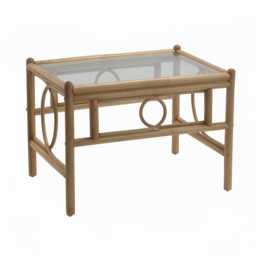 Desser Madrid Cane Coffee Table - thumbnail 2