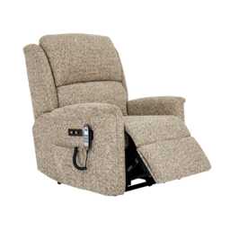 Celebrity Farndon Power Recliner Fabric Armchair, Luna Fawn - thumbnail 2
