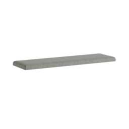 Casa Nantes Storage Bench with Cushion, Beige & Grey - thumbnail 1