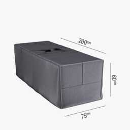 Aerocover Weather Resistant Garden Cushion Storage Bag, 200x75x60cm - thumbnail 1