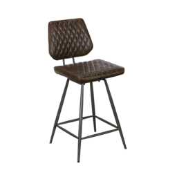 Casa Derry Bar Stool, Dark Brown