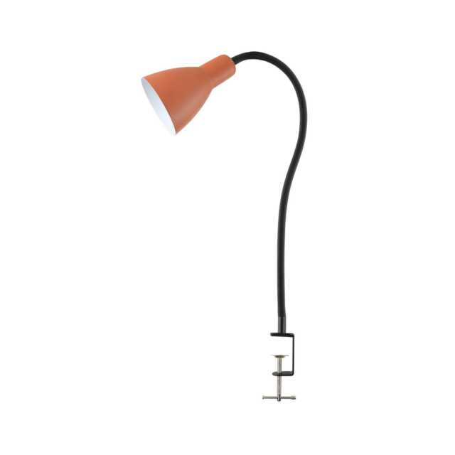 Casa Clip On LED Table Lamp, Orange