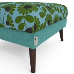 Orla Kiely Flynn Fabric Footstool - thumbnail 2