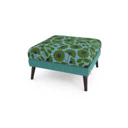 Orla Kiely Flynn Fabric Footstool - thumbnail 1