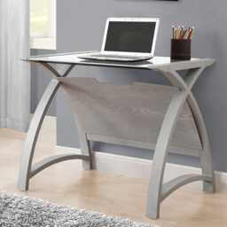 Jual Helsinki 900 Laptop Office Desk, Grey - thumbnail 1