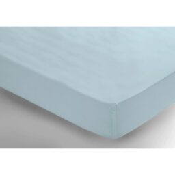 Belledorm 200 Thread Count Fitted Sheet, Double, Duck Egg