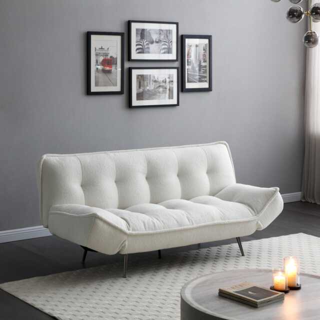 Casa Riley Sofa Bed, Cream - image 1