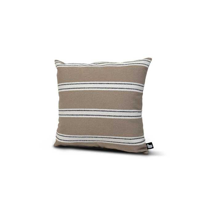 Extreme Lounging Weather Resistant Outdoor B-Cushion, 50x50cm, Haven Small Stripe