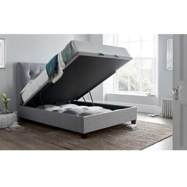 Casa Lizzy Ottoman Bed Frame, Double - image 1