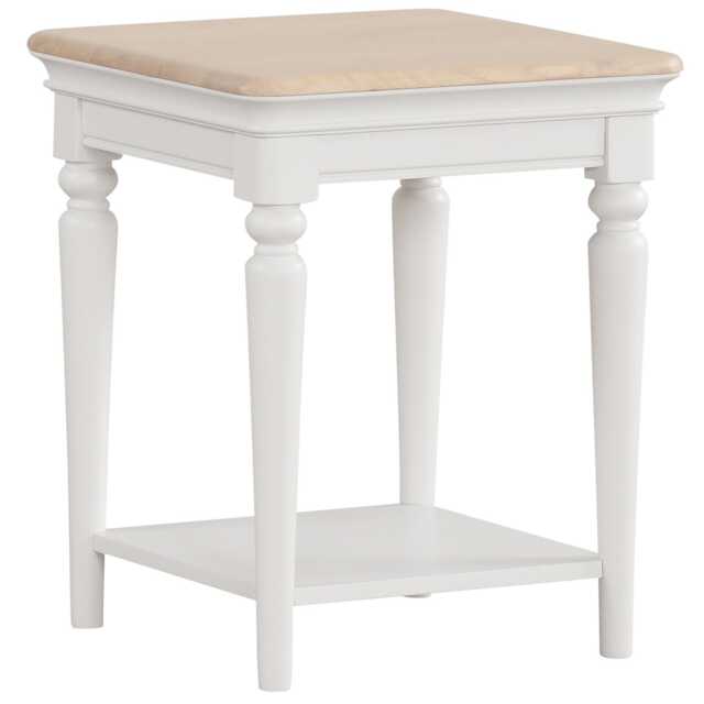 Casa Linden Side Table, Grey