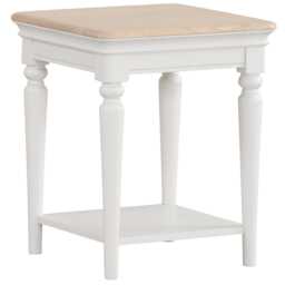 Casa Linden Side Table, Grey