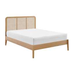 Casa Ginny Bed Frame, King, Oak