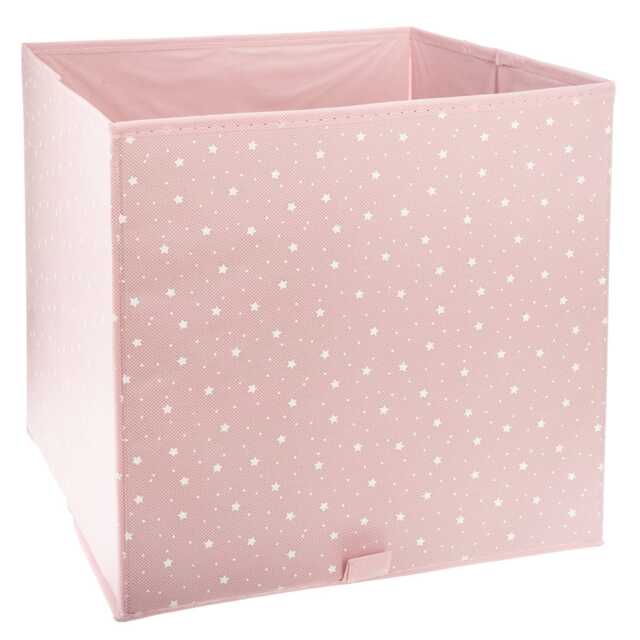Atmosphera Kids Stars Storage Box, Pink - image 1