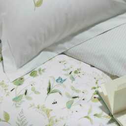 Sophie Allport Wild Floral Duvet Set, Super King, Green - thumbnail 2